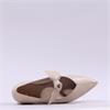 Wonders Triana Hidden Wedge Bow Pump - Beige Leather